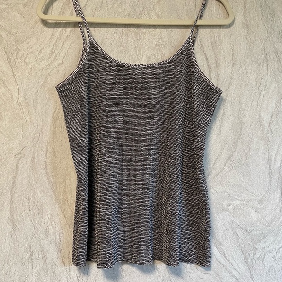 H&M Silver Patterned Reversible Tank - Picture 1 of 4
